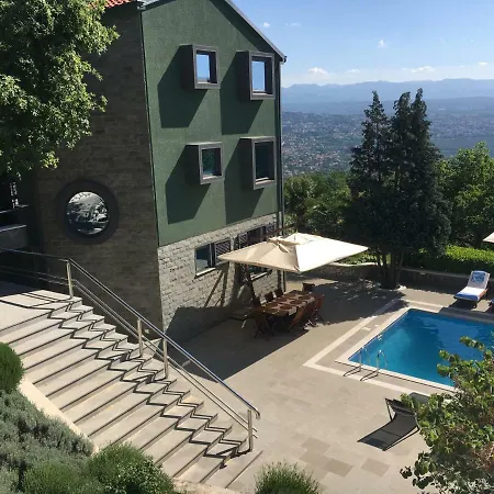 Luxury Apartment With Private Pool And 2 Bedrooms In Villa Opatija Bay View Exterior foto
